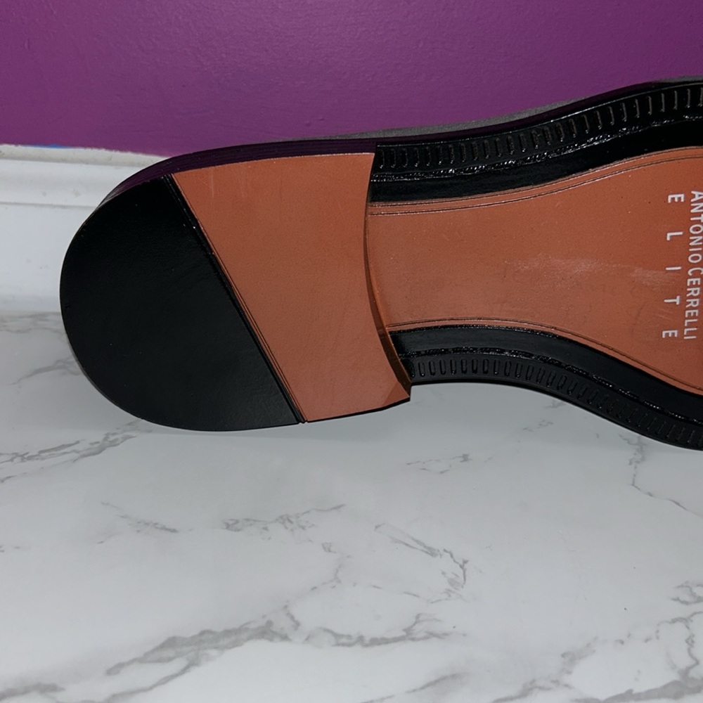 NWOT MENS Antonio Cerrelli Elite Gray Formal Shoes - Picture 12 of 13